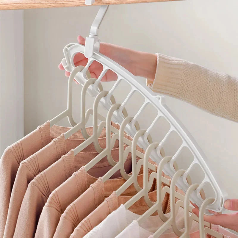 Hanger Organizer Multi-Position Space-Saving Plastic