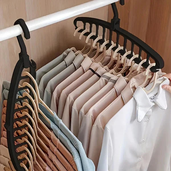 Hanger Organizer Multi-Position Space-Saving Plastic