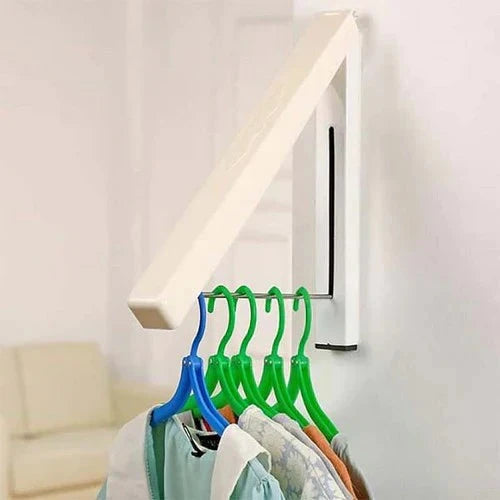 Hanger Rack Wall-Mounted Foldable Space-Saving