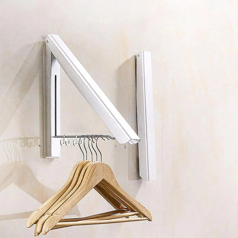 Hanger Rack Wall-Mounted Foldable Space-Saving
