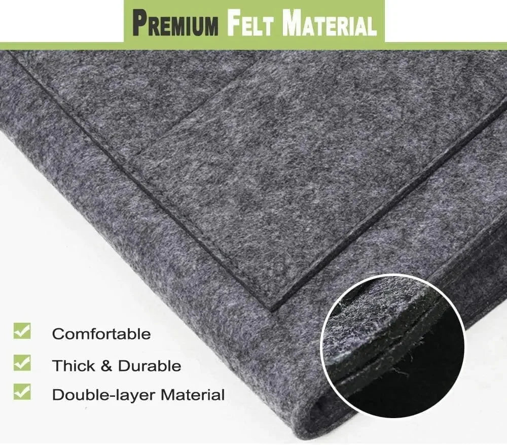 Hanging Bed Organizer Multi-Pocket Felt Set of 2