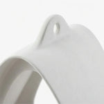 Hanging Bird Feeder Weather-Resistant Curved Roof Built-In Perch