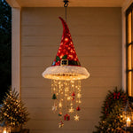Hanging Christmas Decoration Warm Lights Cascading Ornaments