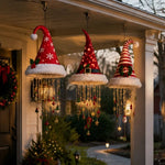 Hanging Christmas Decoration Warm Lights Cascading Ornaments