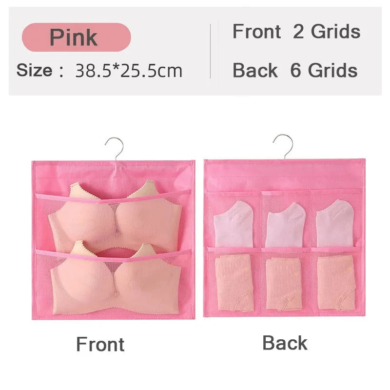 Hanging Closet Organizer Multi-Compartment Machine Washable