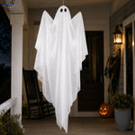 Hanging Ghost Decoration 46.9-Inch Draped LED Options