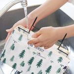 Hanging Organizer Bag Multi-Pocket With Side Hooks