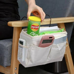 Hanging Organizer Bag Multi-Pocket With Side Hooks