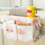 Hanging Organizer Bag Multi-Pocket With Side Hooks