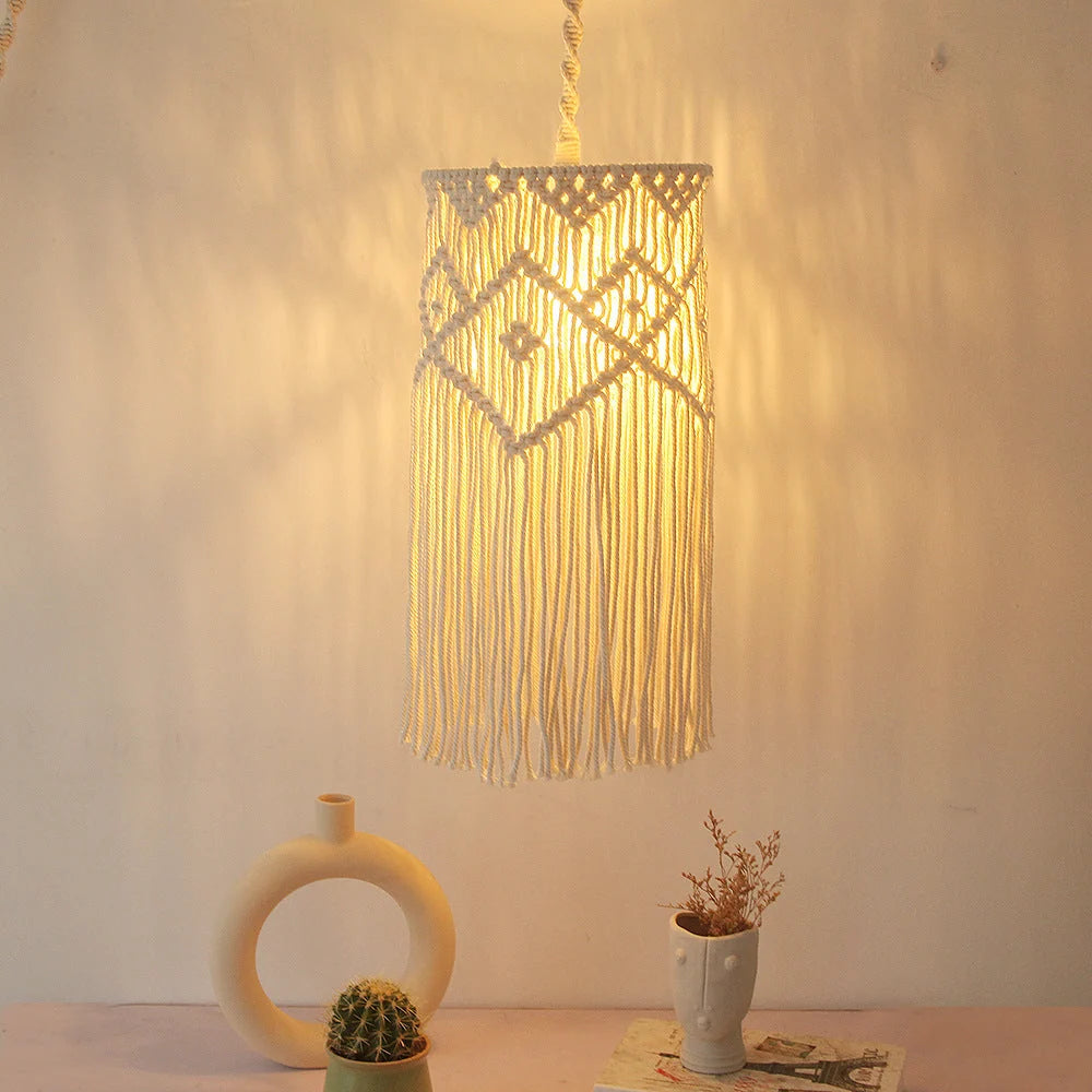 Hanging Planter Macramé Cotton Rope Handcrafted