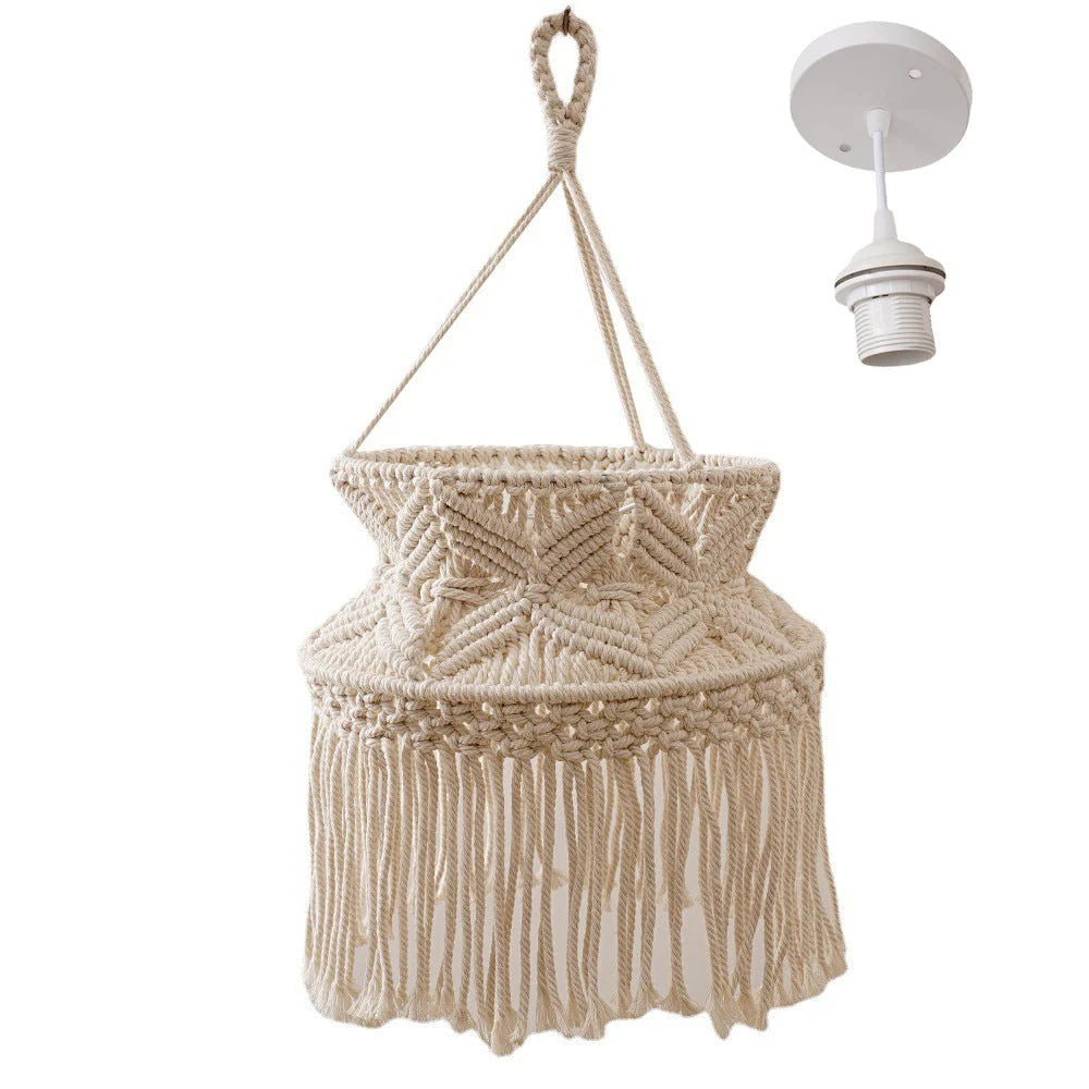Hanging Planter Macramé Cotton Rope Handcrafted
