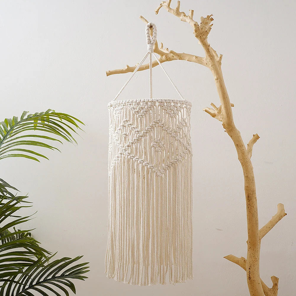 Hanging Planter Macramé Cotton Rope Handcrafted