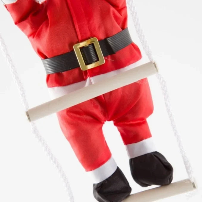 Hanging Santa Figure Realistic Indoor & Outdoor