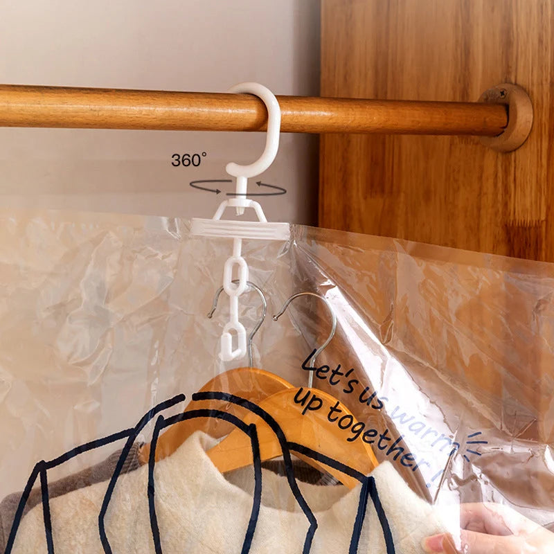Hanging Vacuum Storage Bags Reusable Waterproof Dustproof