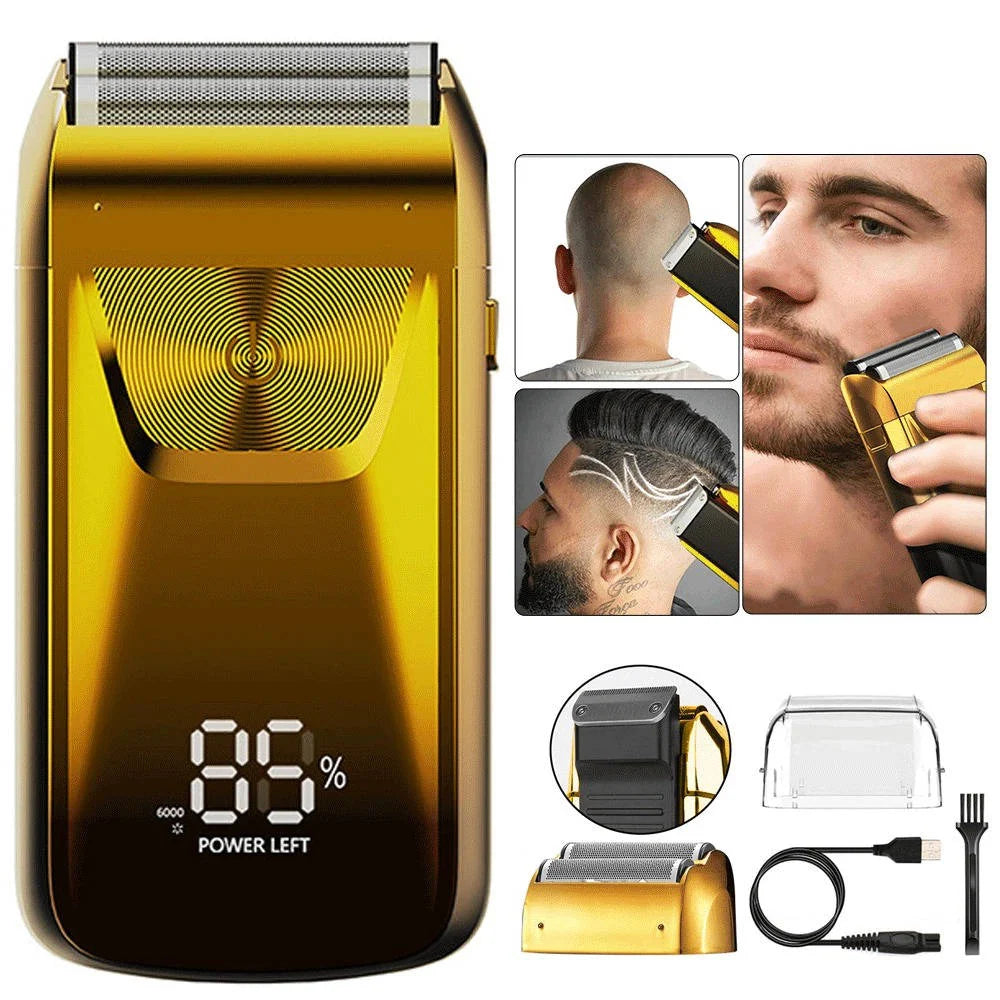 Head & Face Shaver 4D Floating Heads Precision Mesh