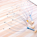 Head Massager Octopus-Style Flexible Prongs