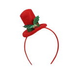 Headband Santa Hat Plant Motif Lightweight Flexible