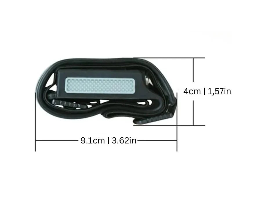 Headlamp 1200 Lumens Rechargeable Motion-Sensor