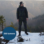 Headlamp 230° Wide-Angle COB Motion Sensor & USB Rechargeable