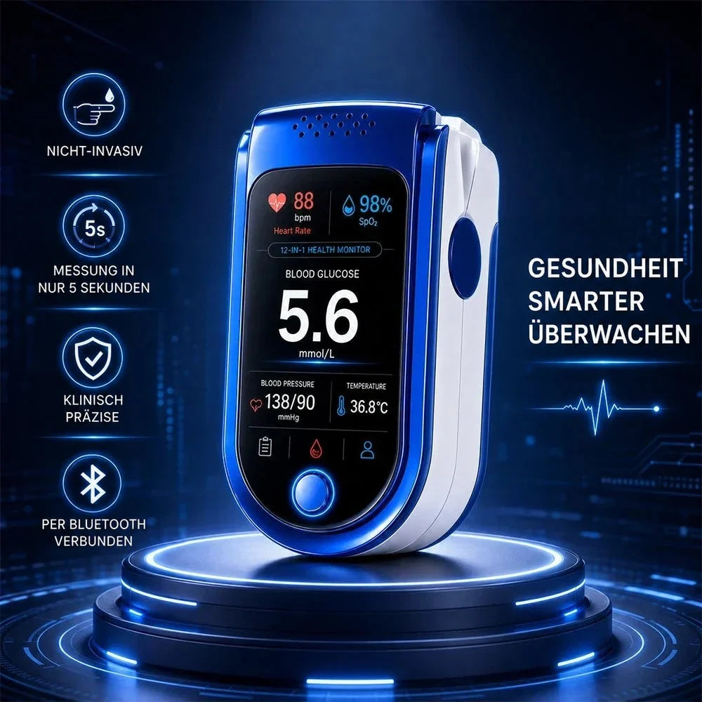 Health Monitor Non-Invasive Glucose Readings & History