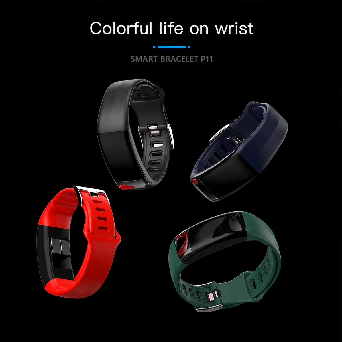 Health Tracker Bracelet Heart Rate & SpO2