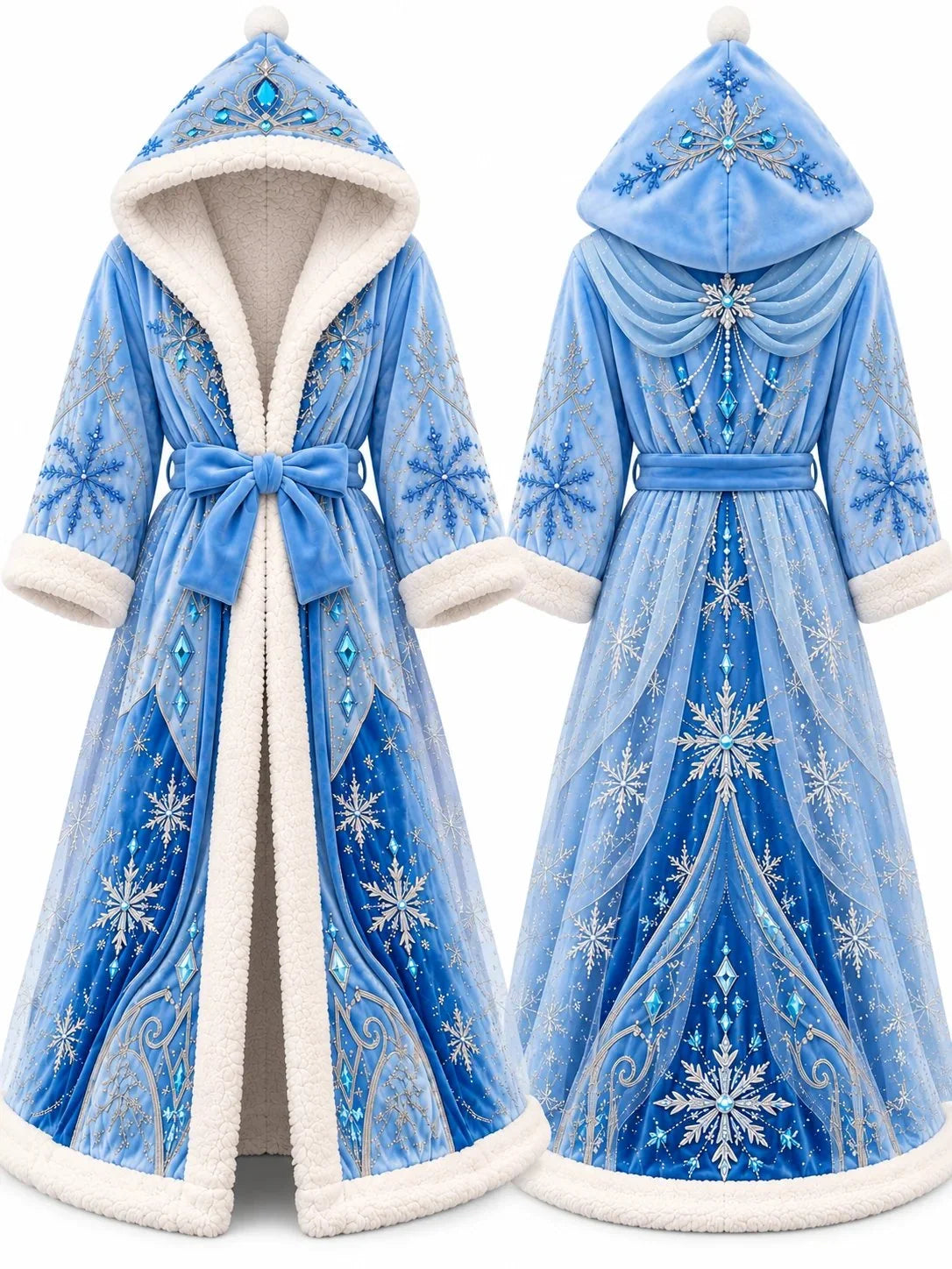 Heated Bathrobe Three Heating Zones Soft Lining
