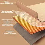 Heated Blanket USB-Powered Hooded 8 Heating Zones