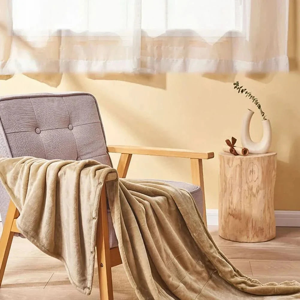 Heated Blanket USB-Powered Three Heat Settings