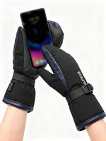 Heated Gloves USB Rechargeable Dual Heating Waterproof & Anti-Slip