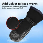 Heated Gloves USB Rechargeable Dual Heating Waterproof & Anti-Slip