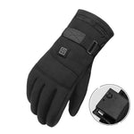 Heated Gloves Waterproof Touchscreen Compatible Anti-Slip Palms