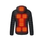 Heated Jacket Rechargeable 10-Hour 3 Heat Settings