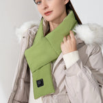 Heated Scarf USB-Powered Adjustable Heat Soft Cotton