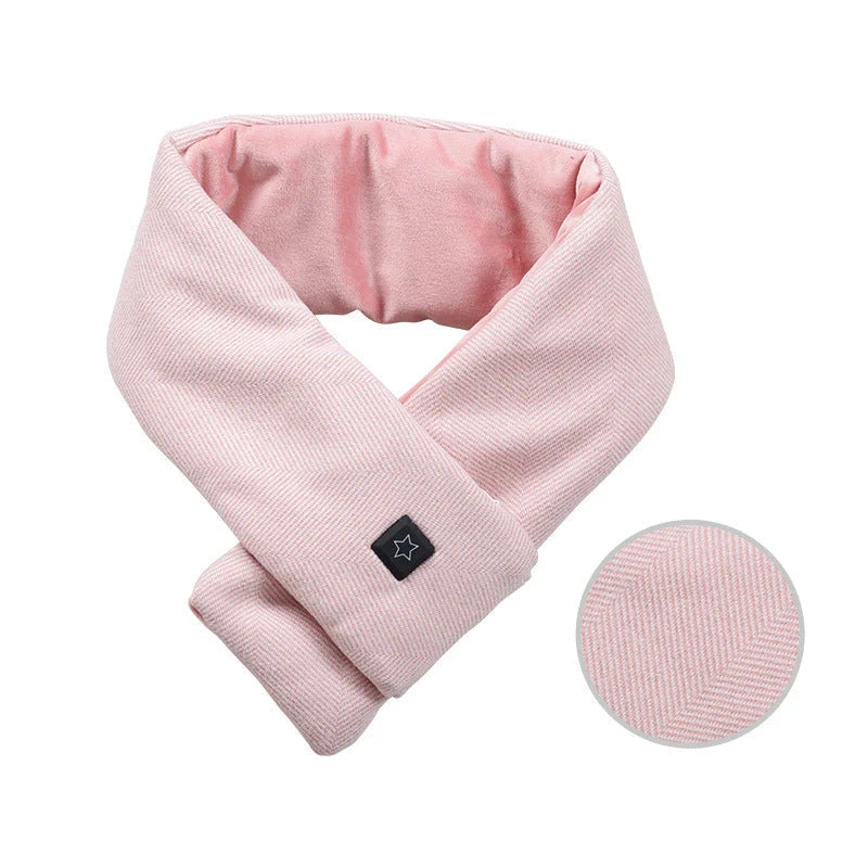 Heated Scarf USB-Powered Adjustable Heat Soft Cotton