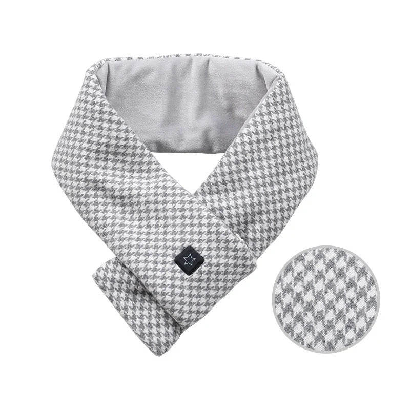 Heated Scarf USB-Powered Adjustable Heat Soft Cotton