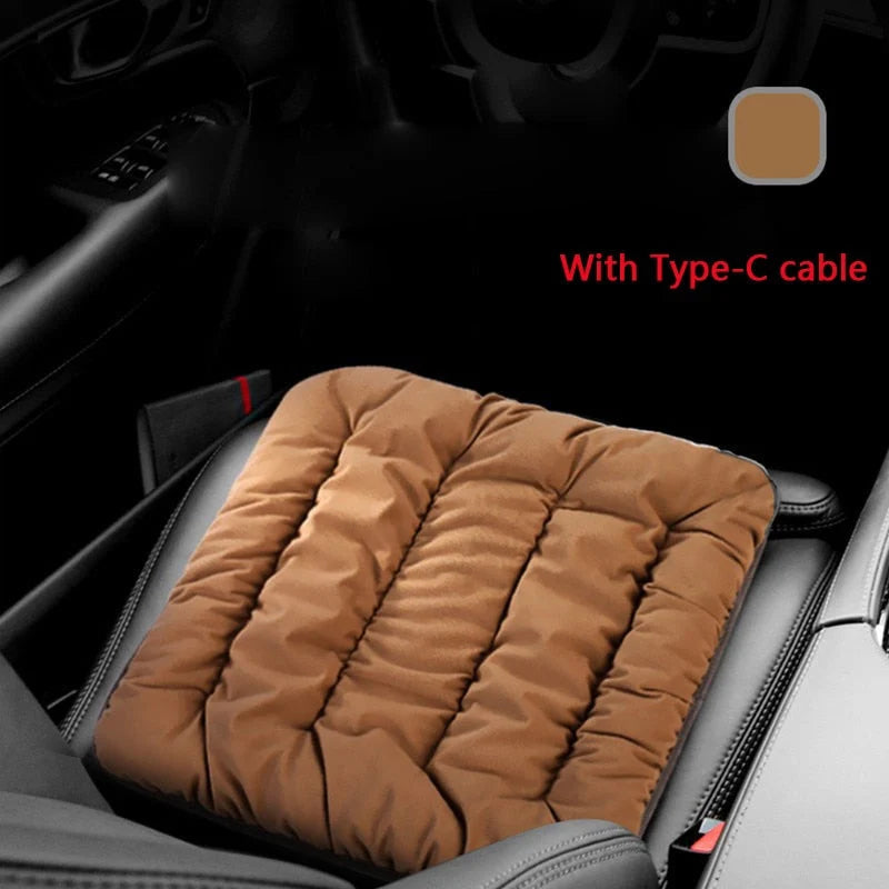 Heated Seat Cushion USB-Powered Three Heat Settings