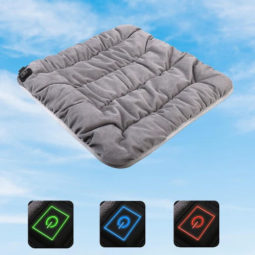 Heated Seat Cushion USB-Powered Three Heat Settings