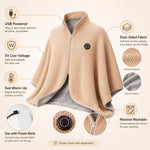 Heated Shawl USB-Powered Back & Shoulder Heat