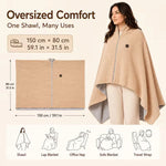 Heated Shawl USB-Powered Back & Shoulder Heat