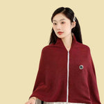 Heated Shawl Wrap USB-Powered Adjustable Heat Settings Washable Fleece