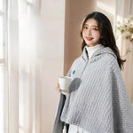 Heated Shawl Wrap USB-Powered Adjustable Heat Settings Washable Fleece