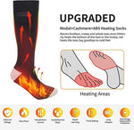 Heated Socks Rechargeable 3-Temp Up to 8 Hours