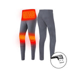 Heated Thermal Underwear Set 3 Heat Settings Four-Way Stretch