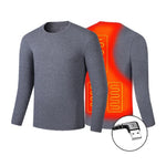 Heated Thermal Underwear Set 3 Heat Settings Four-Way Stretch