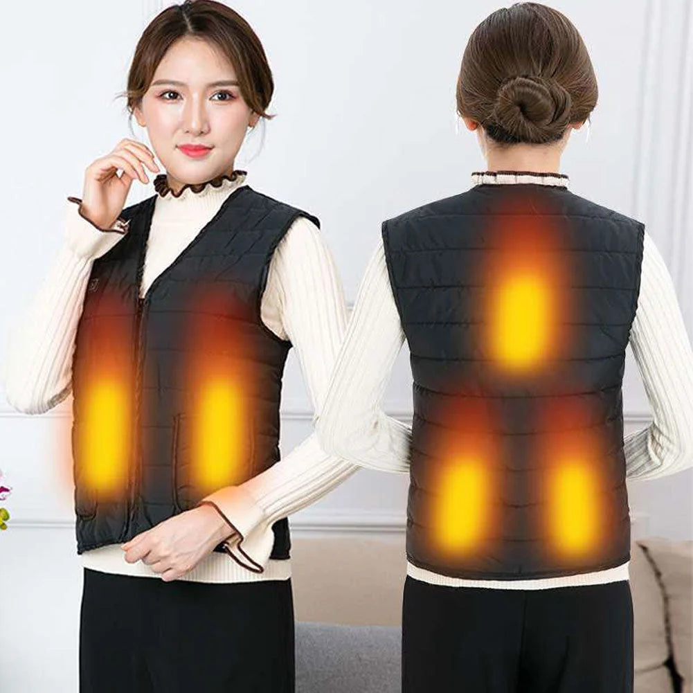 Heated Vest 5-Zone Heating 3 Heat Settings
