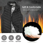 Heated Vest Adjustable Heat & 12-Hour Warmth