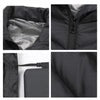 Heated Vest Slim Fit Carbon Fiber USB Powered