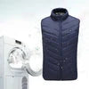 Heated Vest Slim Fit Carbon Fiber USB Powered