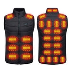 Heated Vest USB-Powered 28 Heating Zones Adjustable Settings