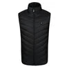 Heated Vest USB Powered 3 Heat Levels Windproof Polyester
